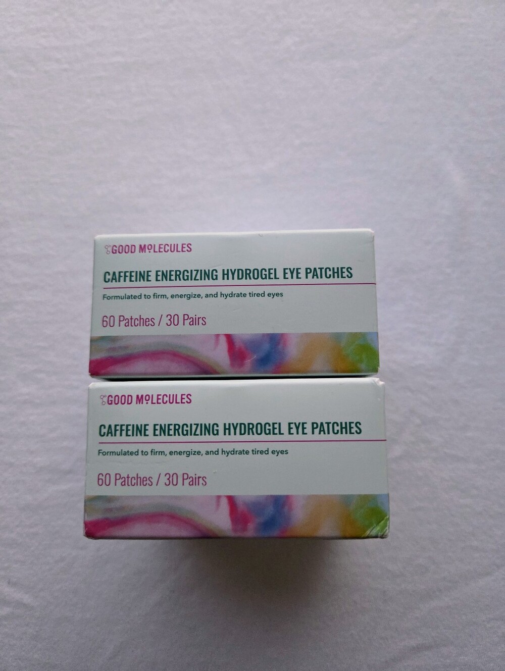 2 PC Good Molecules Caffeine Energizing Eye Patches